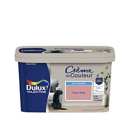 Peinture Crème de Couleur - Vieux rose - Mat - 25L