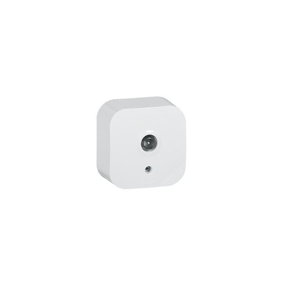 Prise TV simple saillie Profil Eco - Blanc