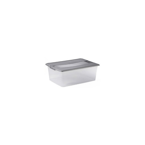 Boite de rangement KLIKER BOX A3 -  35L argent