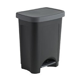 Poubelle Step Bin - Noir - 25L