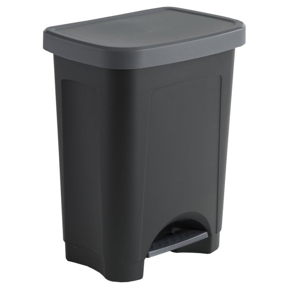 Poubelle Step Bin - Noir - 25L