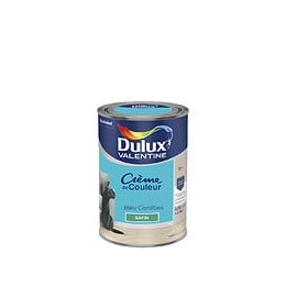 Peinture Crème de Couleur - Bleu Caraïbes - Satin - 125L