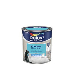 Peinture Crème de Couleur - Bleu Caraïbes - Mat - 05L