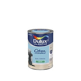 Peinture Crème de Couleur - Bleu Céleste - Satin - 125L