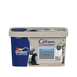 Peinture Crème de Couleur - Bleu Gris - Mat - 25L