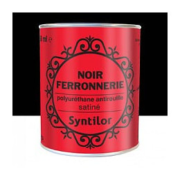 Peinture ferronnerie extérieur SYNTILOR noir 0.25 l