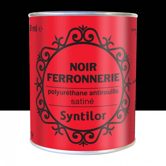 Peinture ferronnerie extérieur SYNTILOR noir 0.25 l