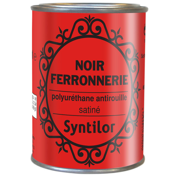 Peinture ferronnerie extérieur SYNTILOR noir 0.25 l