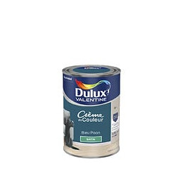 Peinture Crème de Couleur - Bleu Paon - Satin - 125L