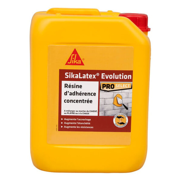 Résine adhérence mortier Sikalatex - 5L