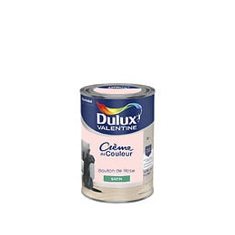 Peinture Crème de Couleur - Bouton De Rose - Satin - 125L