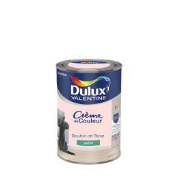 Peinture Crème de Couleur - Bouton De Rose - Satin - 125L