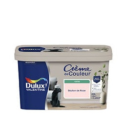 Peinture Crème de Couleur - Bouton de rose - Satin - 25L