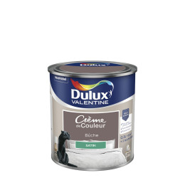 Peinture Crème de Couleur - Bûche - Satin - 05L