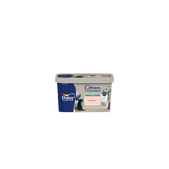 Peinture Crème de Couleur - Chamallow - Satin - 25L