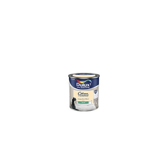 Peinture Crème de Couleur - Coquille d'oeuf - Satin - 05L