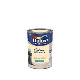 Peinture Crème de Couleur - Coquille d'oeuf - Satin - 125L