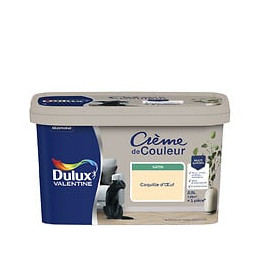 Peinture Crème de Couleur - Coquille d'oeuf - Satin - 25L