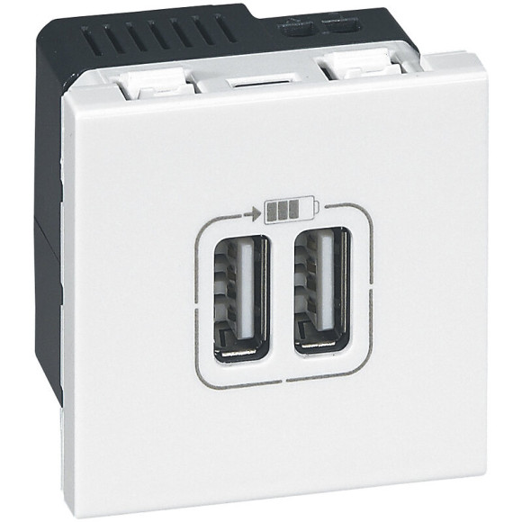 Mosaïc Prise Chargeur Double Usb 1500ma