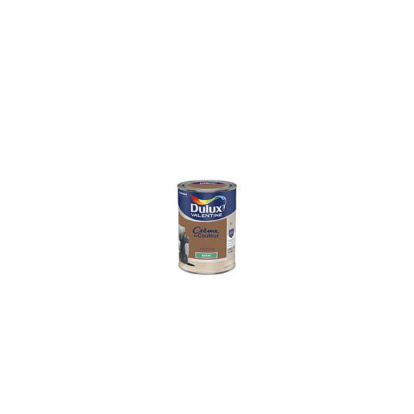 Peinture Crème de Couleur - Havane - Satin - 125L