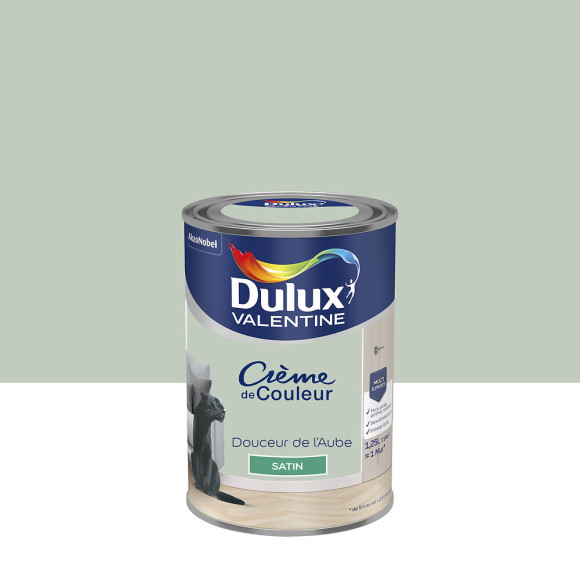 Peinture Crème de Couleur - Douceur Aube - Satin - 125L