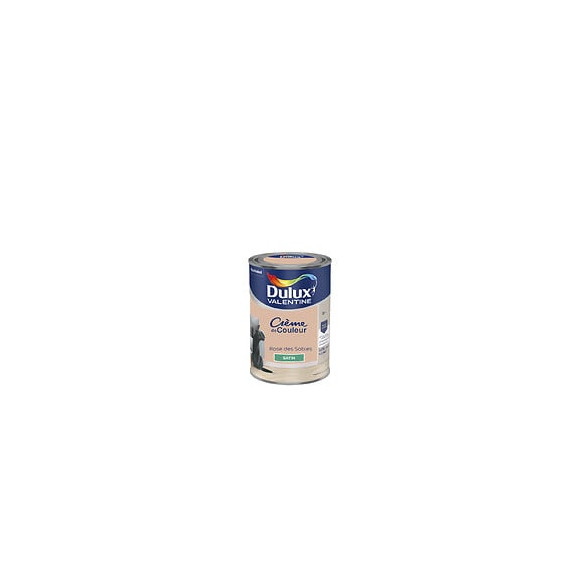 Peinture Crème de Couleur - Rose des Sables - Satin - 125L