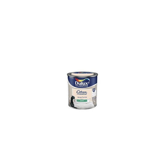 Peinture Crème de Couleur - Beige Parfait - Satin - 05L