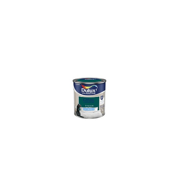 Peinture Crème de Couleur - Emeraude - Mat - 05L