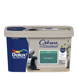 Peinture Crème de Couleur - Eucalyptus - Satin - 25L