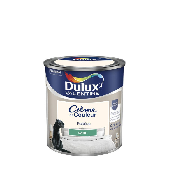 Peinture Crème de Couleur - Falaise - Satin - 05L