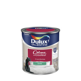 Peinture Crème de Couleur - Framboise - Satin - 05L