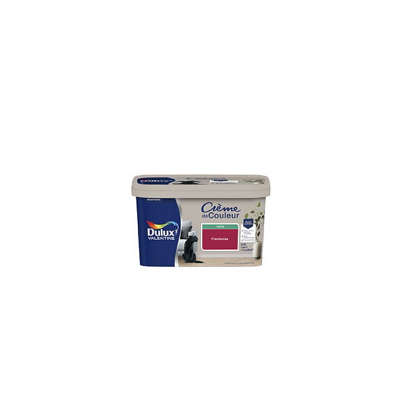 Peinture Crème de Couleur - Framboise - Satin - 25L