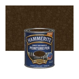 Peinture Direct sur Rouille - Chataîgne - Martele - 075L