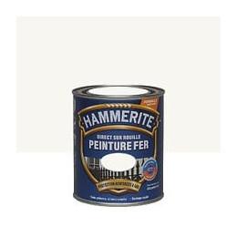 Peinture Direct sur Rouille - Blanc - Brillant - 075L