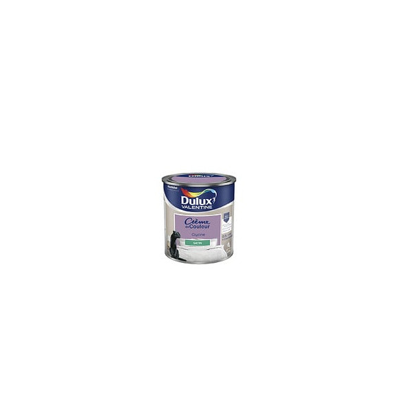 Peinture Crème de Couleur - Glycine - Satin - 05L