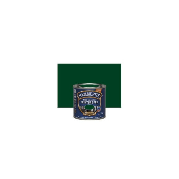 Peinture fer Hammerite Direct sur Rouille Brillant Vert Buisson 025L