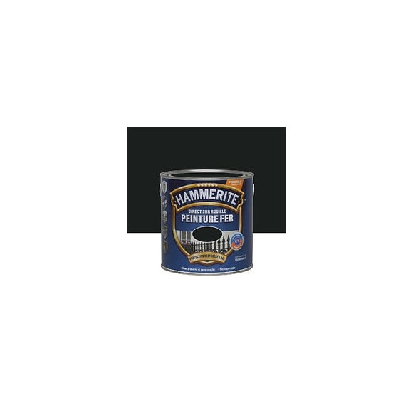 Peinture Hammerite Direct sur Rouille - Noir - Satin - 25L