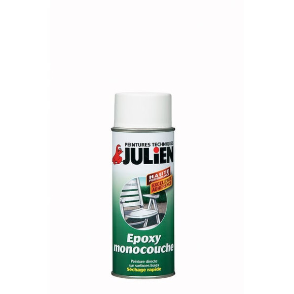 Peinture EPOXY MONOCOUCHE BRILLANT Blanc aerosol 400ml