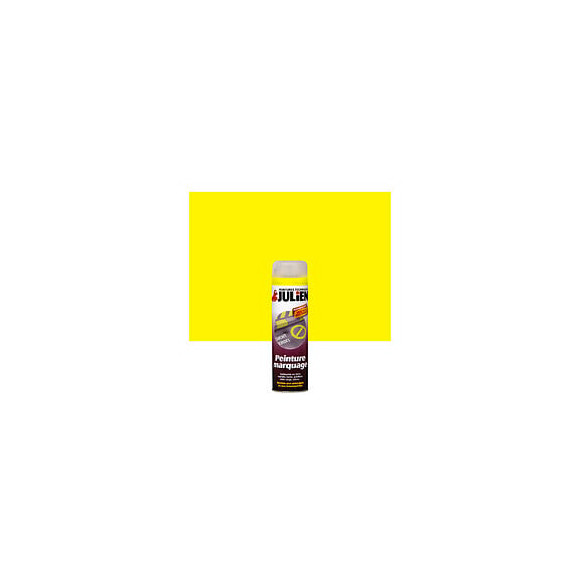 Peinture MARQUAGE SATIN Jaune Fluo aerosol 500ml