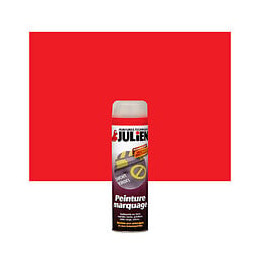 Peinture MARQUAGE SATIN Rouge Fluo aerosol 500ml