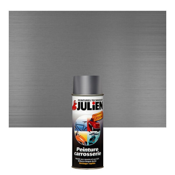 Peinture carrosserie VEHIDECOR BRILLANT Gris Thallium aerosol 400ml