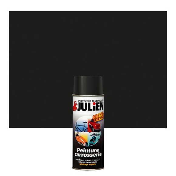 Peinture carrosserie VEHIDECOR BRILLANT Noir 37055 aerosol 400ml