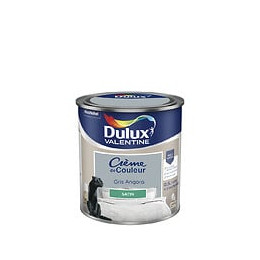 Peinture Crème de Couleur - Gris Angora - Satin - 05L