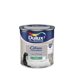 Peinture Crème de Couleur - Gris d'Orage - Satin - 05L