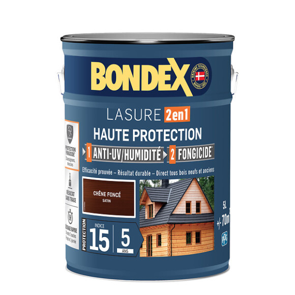 lasure bondex 2en1 5ans ch ru sat 5l