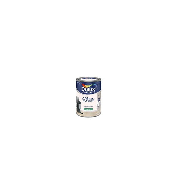 Peinture Crème de Couleur - Matin Blanc - Satin - 125L