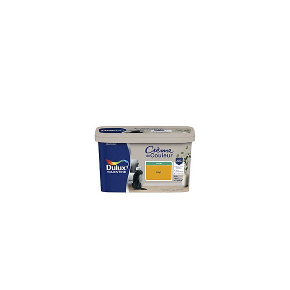 Peinture Crème de Couleur - Miel - Satin - 25L