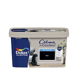 Peinture Crème de Couleur - Noir - Mat - 25L