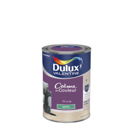 Peinture Crème de Couleur - Prune - Satin - 125L