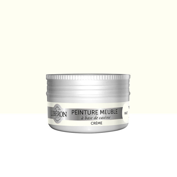 Peinture meuble Caseine Mat Crème Pot 75ml